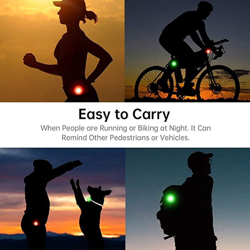 LED Rechargeable Luminous Pet Collar Pendant