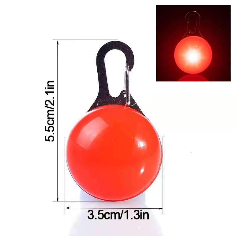 LED Rechargeable Luminous Pet Collar Pendant